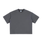 Washed Cotton Boxy T Shirt 7.8oz