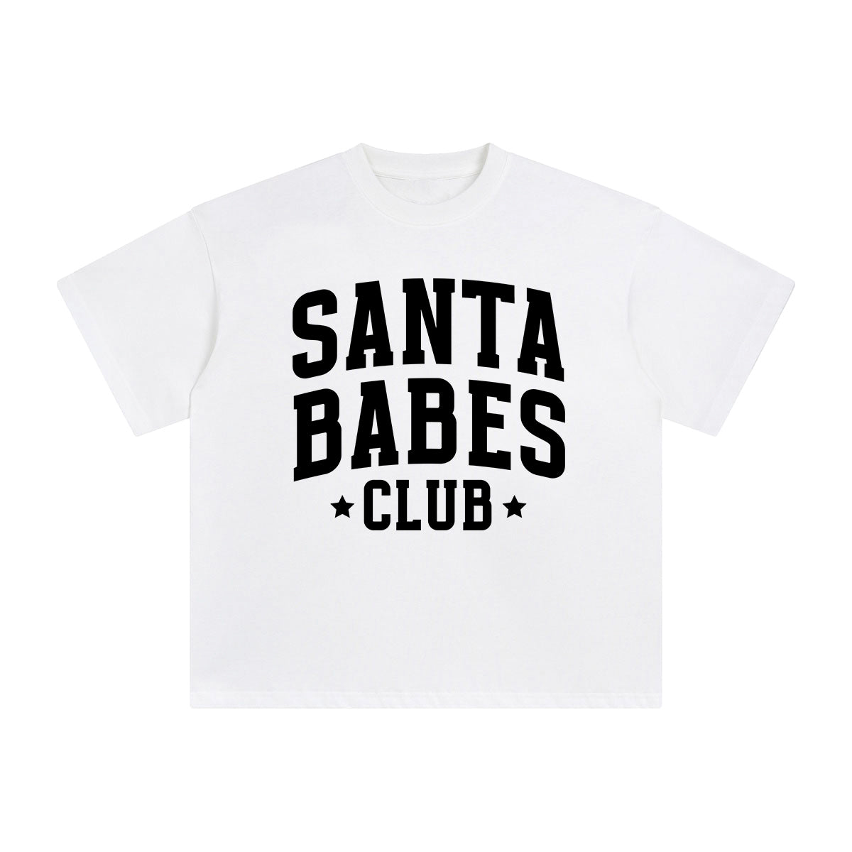 Santa Babes Club Graphic Tee-INNBLAC Fashion Apparel