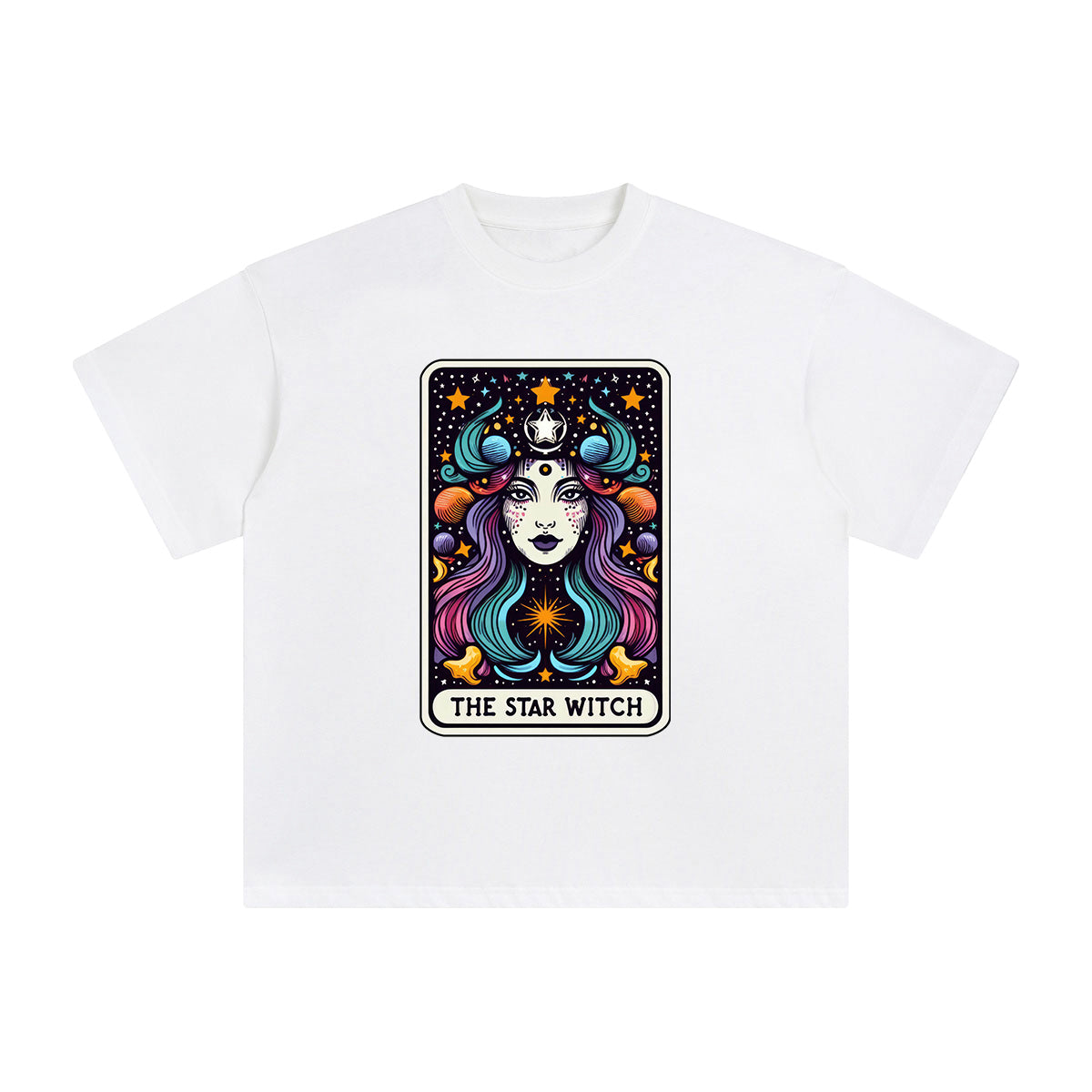 The Star Witch Graphic Tee-INNBLAC Fashion Apparel