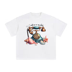 Call Me On My Shell Graphic Tee-INNBLAC Fashion Apparel
