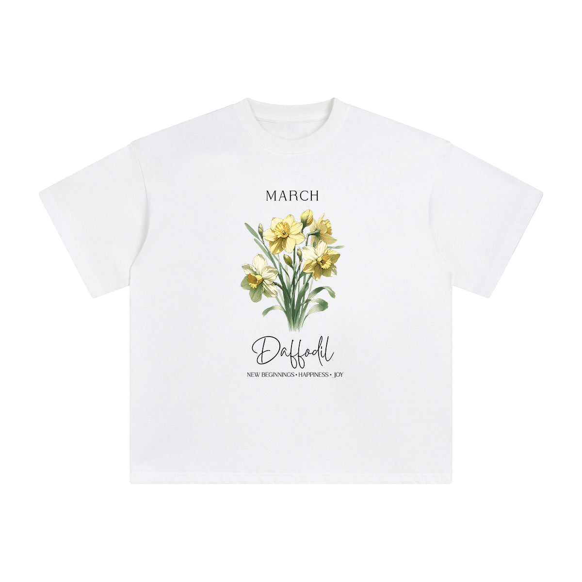 Daffodil Graphic Tee-INNBLAC Fashion Apparel