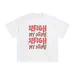 Sleigh My Name Graphic Tee-INNBLAC Fashion Apparel