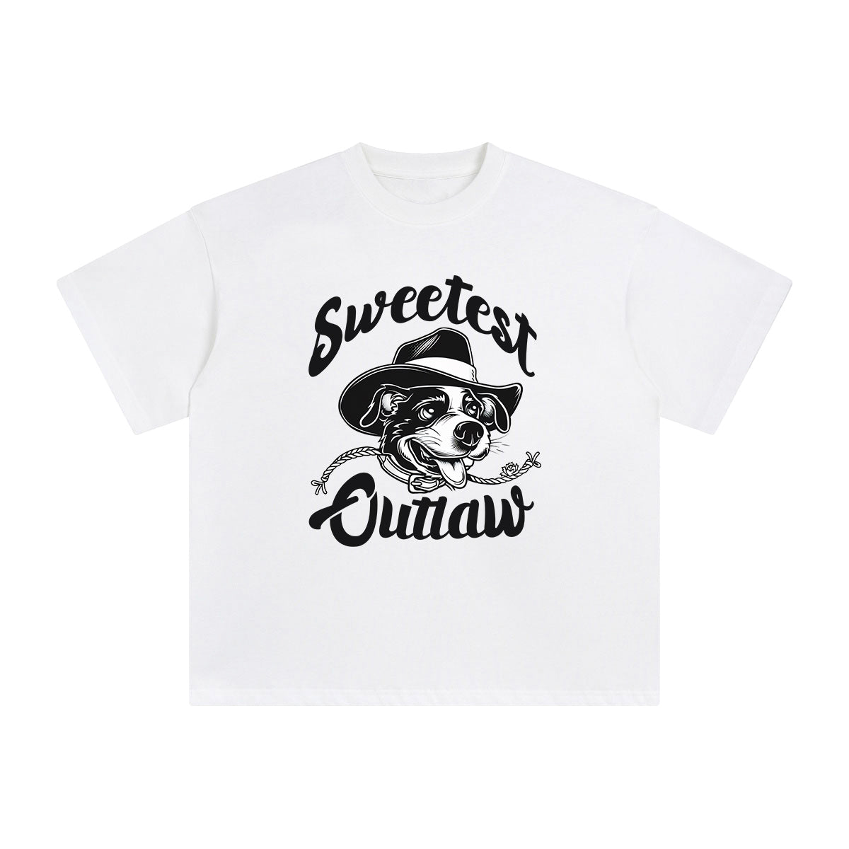 Sweetest Outlaw Graphic Tee-INNBLAC Fashion Apparel