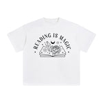 Reading Is Magic Graphic Tee-INNBLAC Fashion Apparel