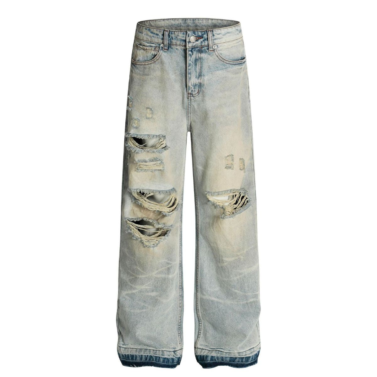 Smoke Rise Relaxed Vintage Wash Faded Jeans