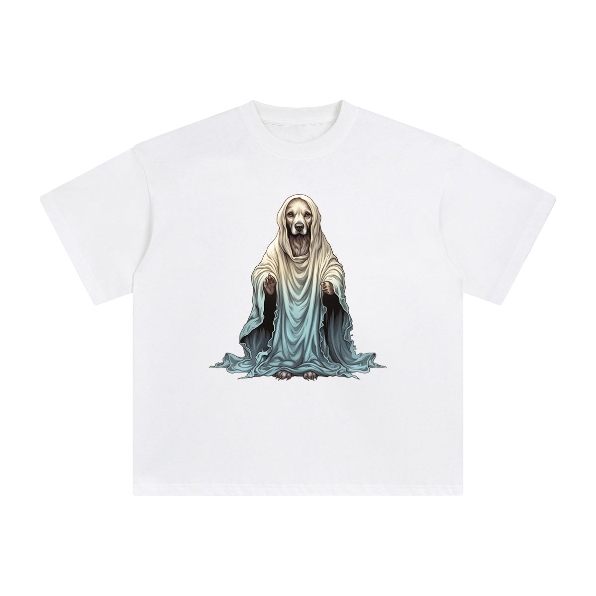 Ghost Dog Graphic Tee-INNBLAC Fashion Apparel