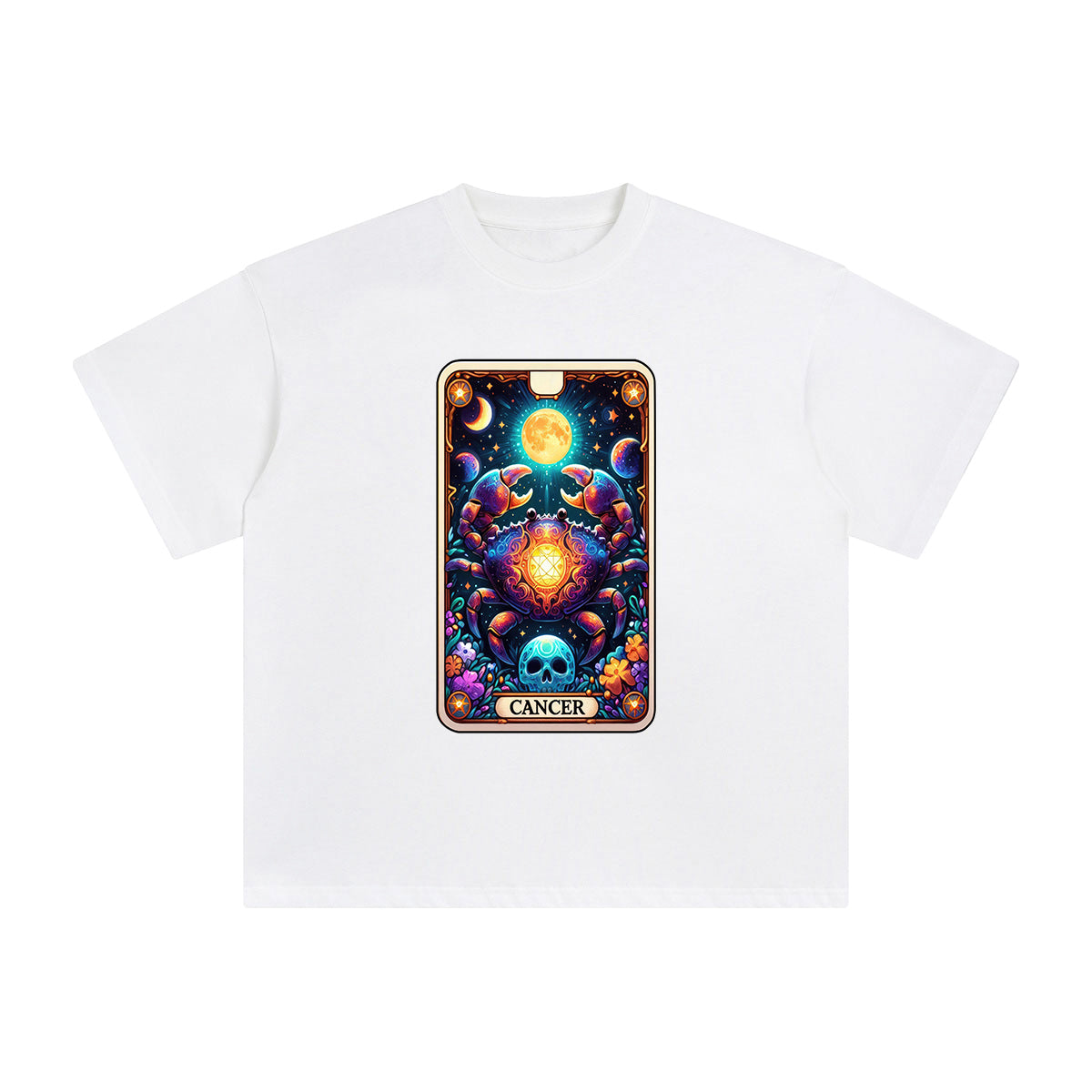 Cancer Zodiac Graphic Tee-INNBLAC Fashion Apparel