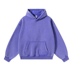 Sudadera con capucha de felpa de novio de gran tamaño