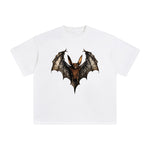 Halloween Bat Graphic Tee-INNBLAC Fashion Apparel