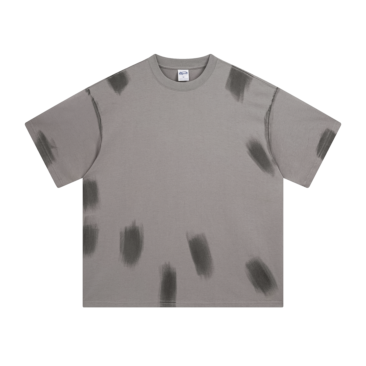 Heavyweight Paint-Splatter Cotton Tee 8.55oz