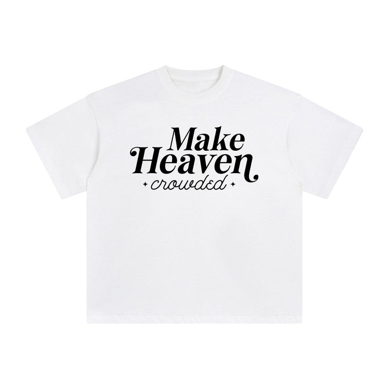 Make Heaven Graphic Tee-INNBLAC Fashion Apparel