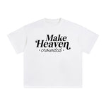 Make Heaven Graphic Tee-INNBLAC Fashion Apparel