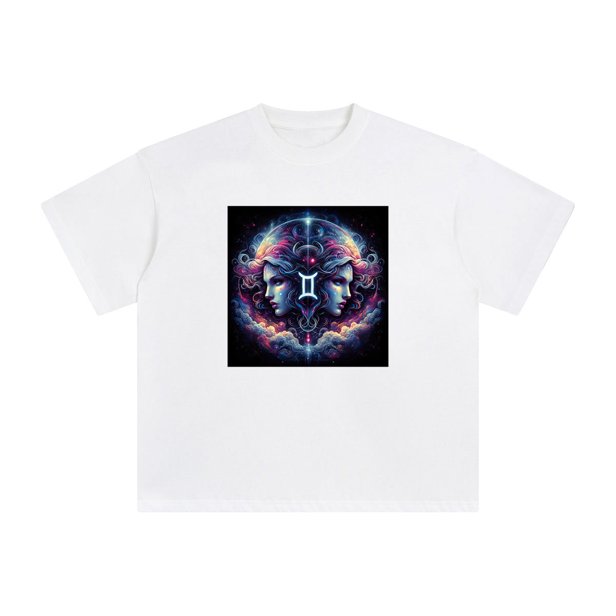 Gemini Graphic Tee-INNBLAC Fashion Apparel