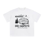 Camping Night Graphic Tee-INNBLAC Fashion Apparel