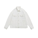 Unisex Washed Trucker Denim Jacket