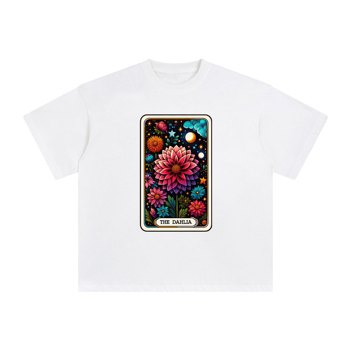 The Dahlia Graphic Tee-INNBLAC Fashion Apparel