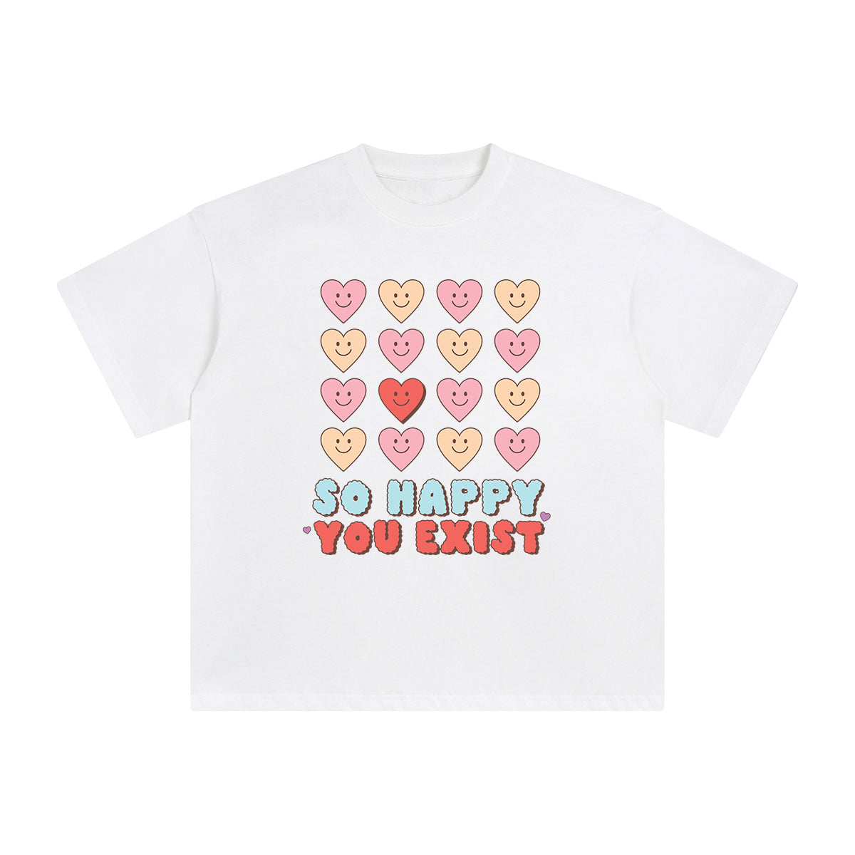 So Happy You Exist Graphic Tee-INNBLAC Fashion Apparel