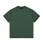 Crew Neck Washed Cotton T Shirt 7.8oz