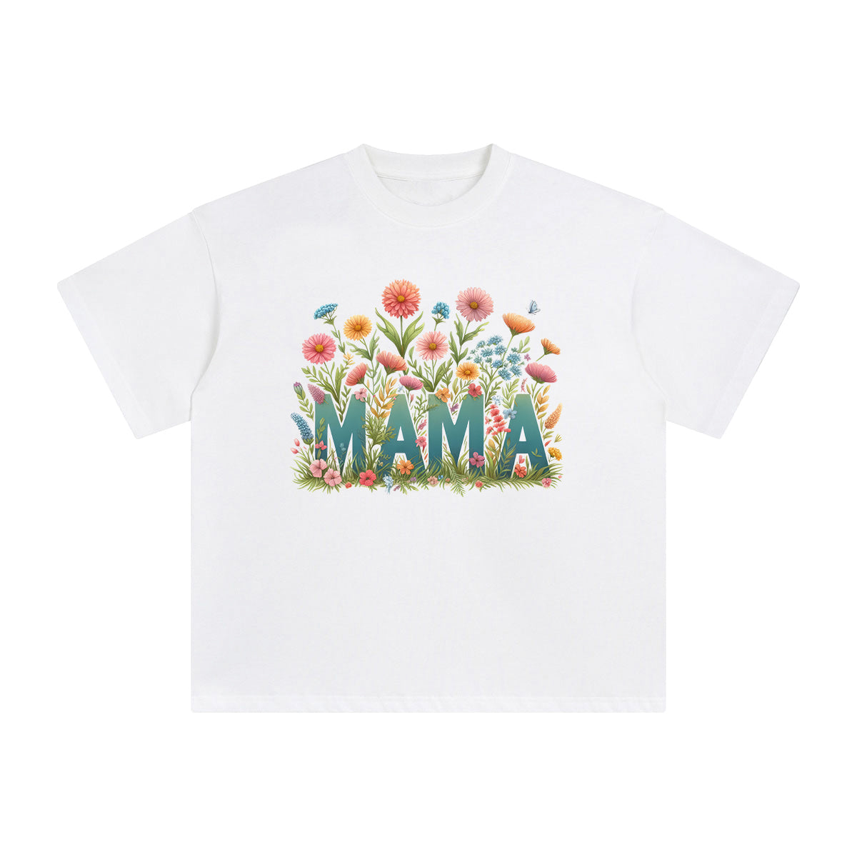 Mama Flowers Graphic Tee-INNBLAC Fashion Apparel