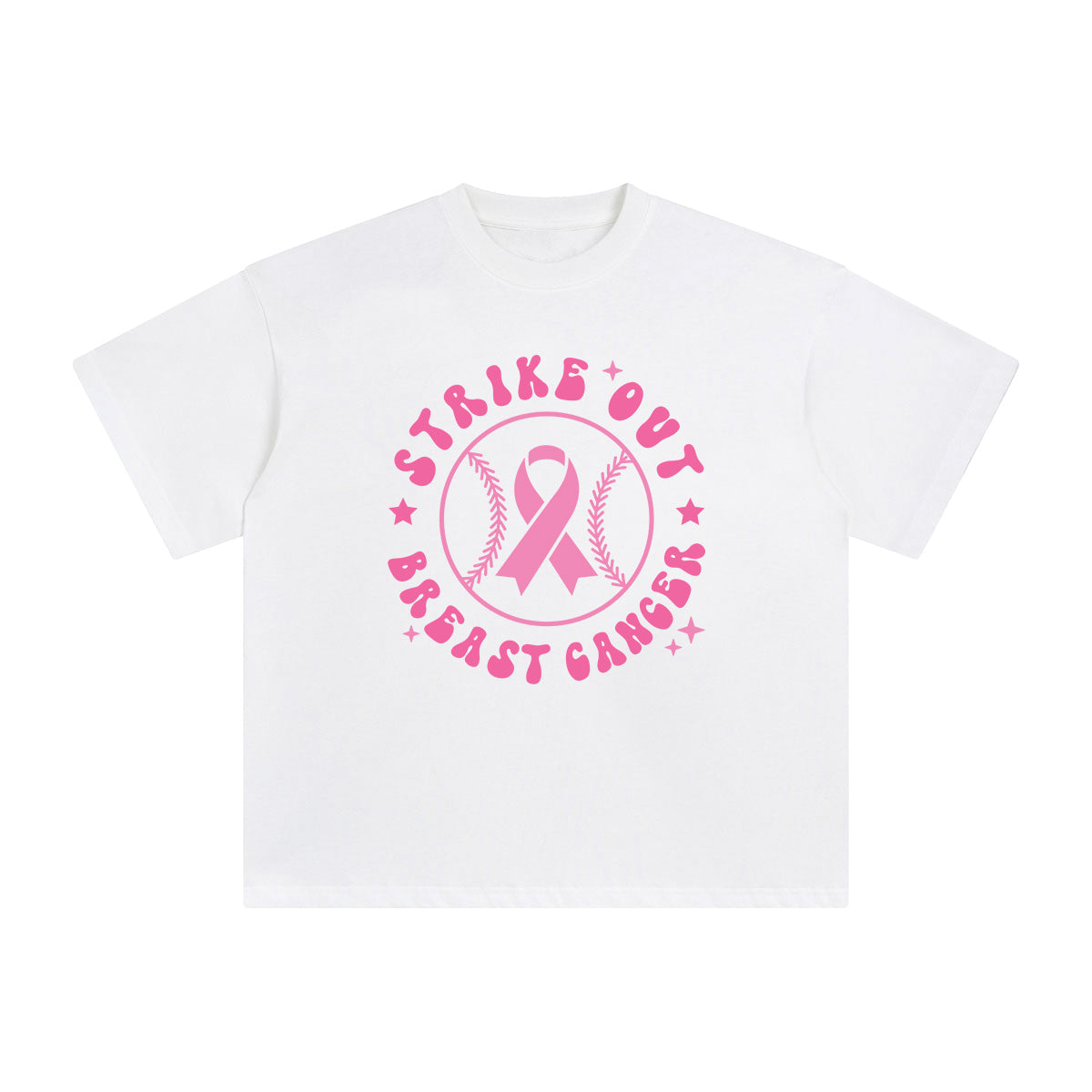 Breast Cancer Quote Graphic Tee-INNBLAC Fashion Apparel