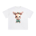 Reindeer Graphic Tee-INNBLAC Fashion Apparel