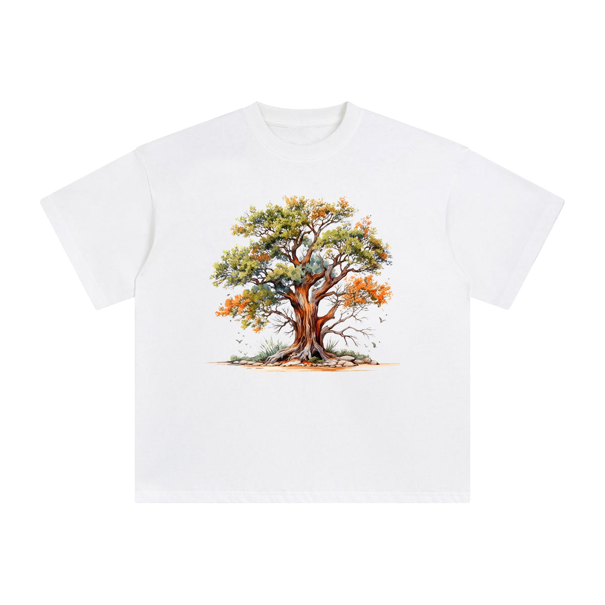 Tree Graphic Tee-INNBLAC Fashion Apparel