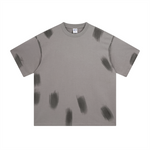 Heavyweight Paint-Splatter Cotton Tee 8.55oz