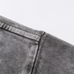 Camiseta vintage lavada, cuadrada y pesada, 8.25 oz