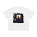 Gothic Book Graphic Tee-INNBLAC Fashion Apparel