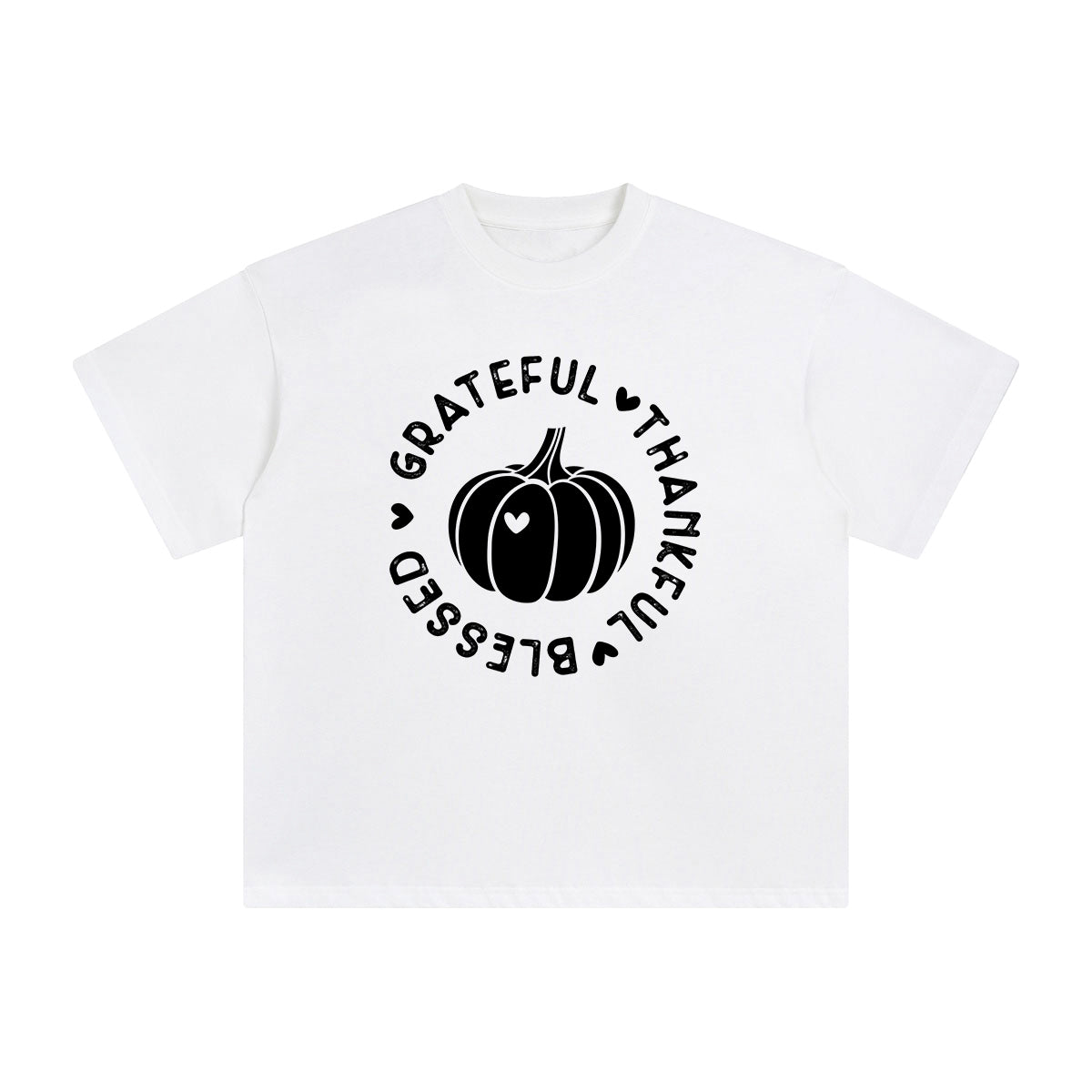 Grateful Thankful Blessed Graphic Tee-INNBLAC Fashion Apparel