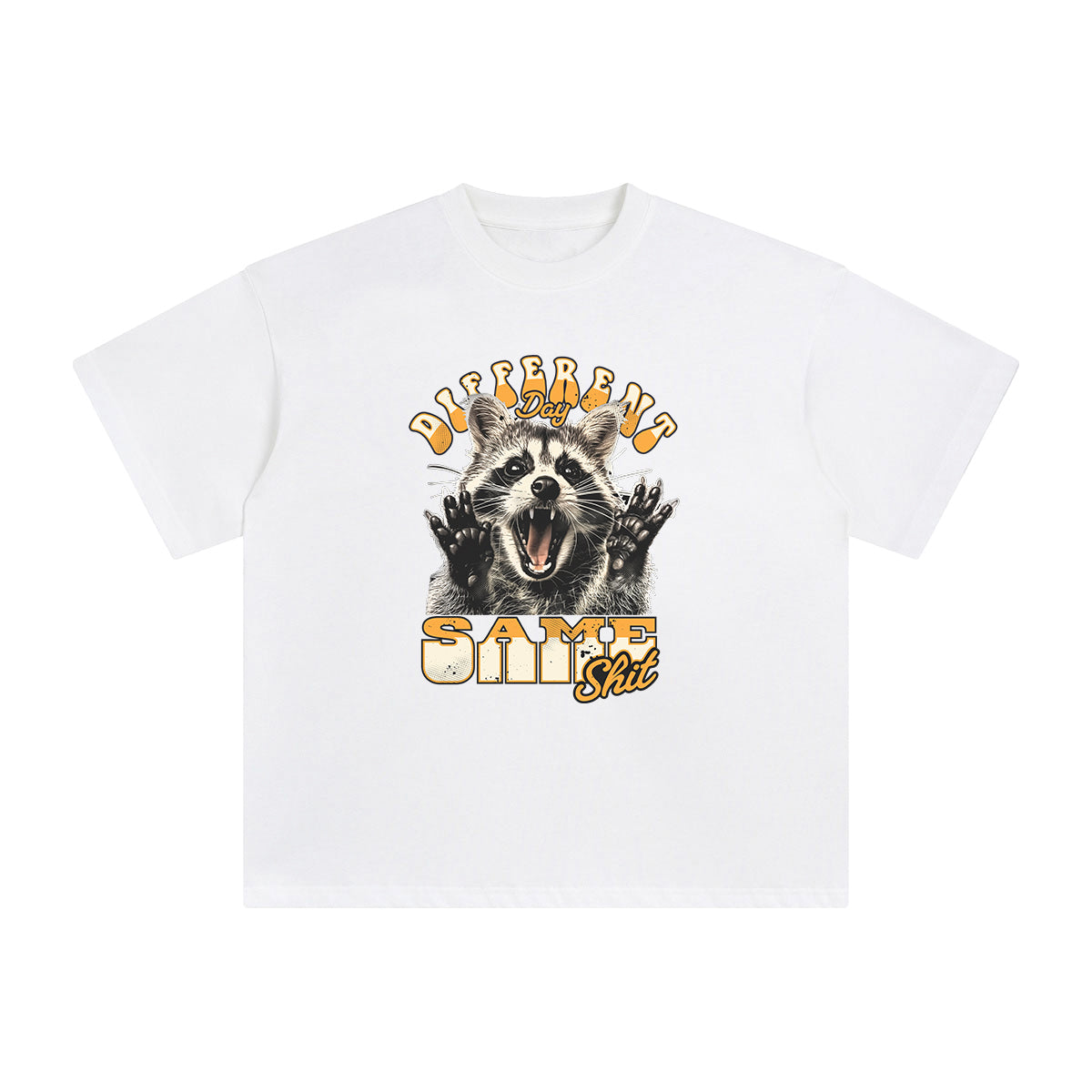 Different Day Same Shit Graphic Tee-INNBLAC Fashion Apparel