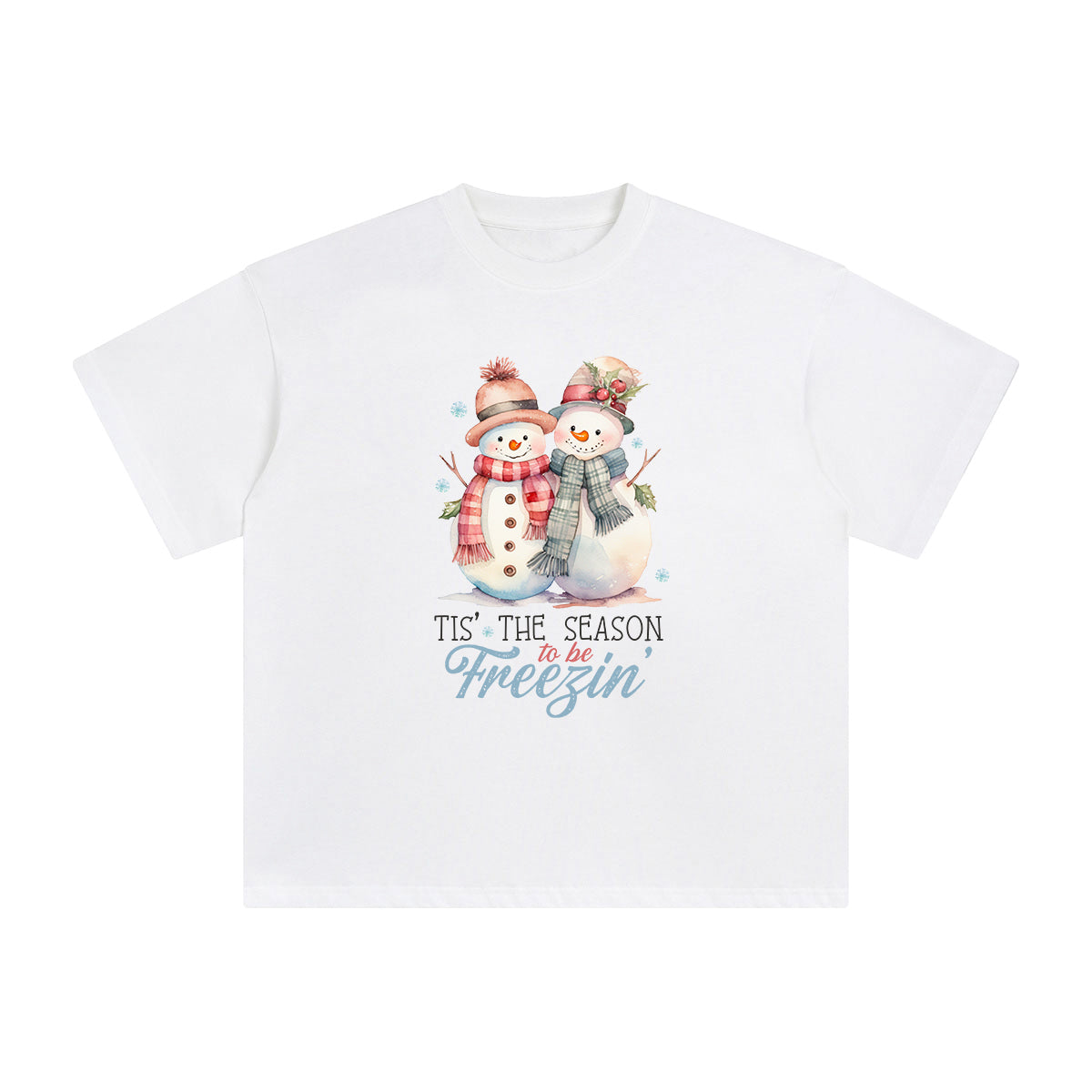 It's The Season To Be Freezing Graphic Tee-INNBLAC Fashion Apparel