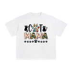 Cat Mama Graphic Tee-INNBLAC Fashion Apparel