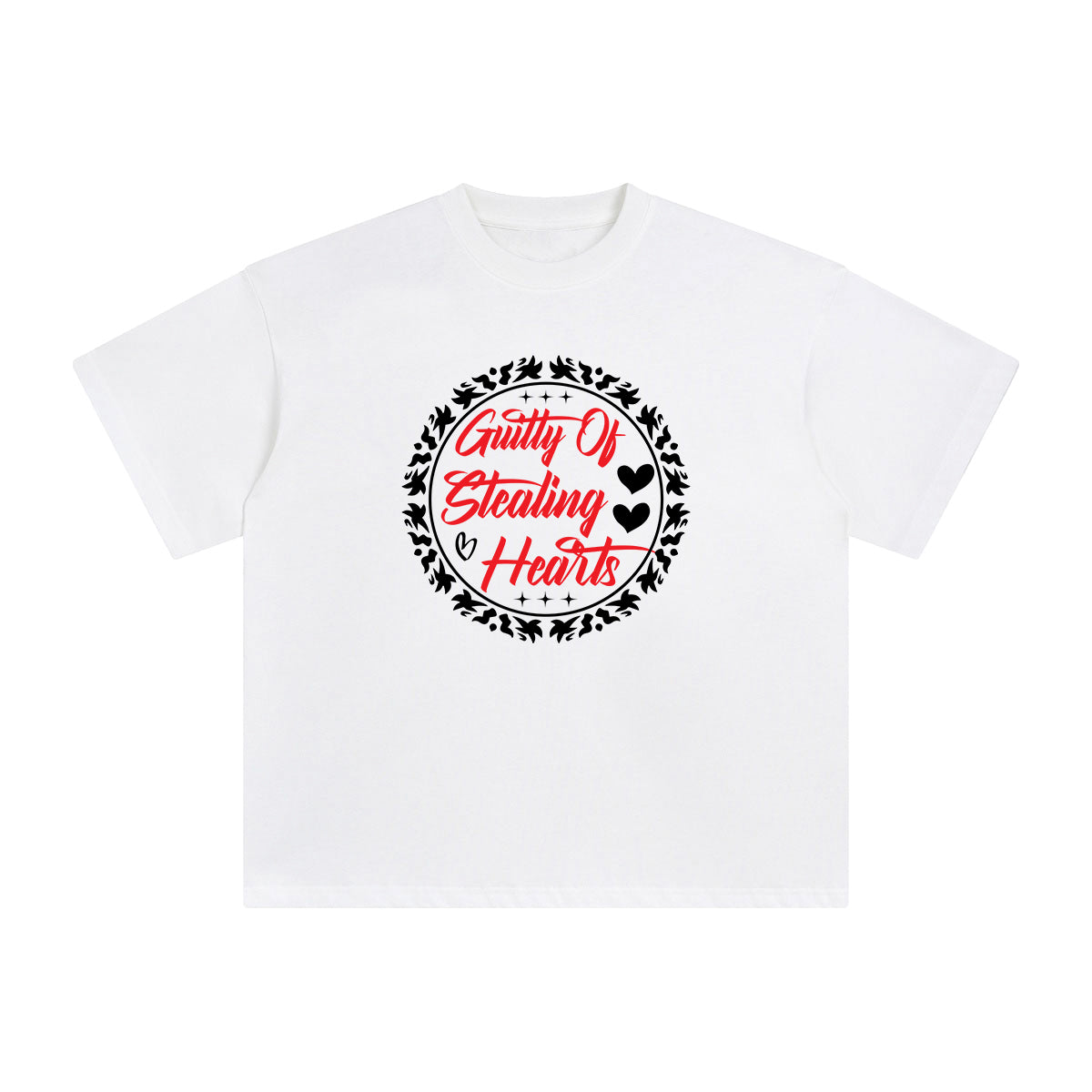 Guilty Of Stealing Hearts Graphic Tee-INNBLAC Fashion Apparel