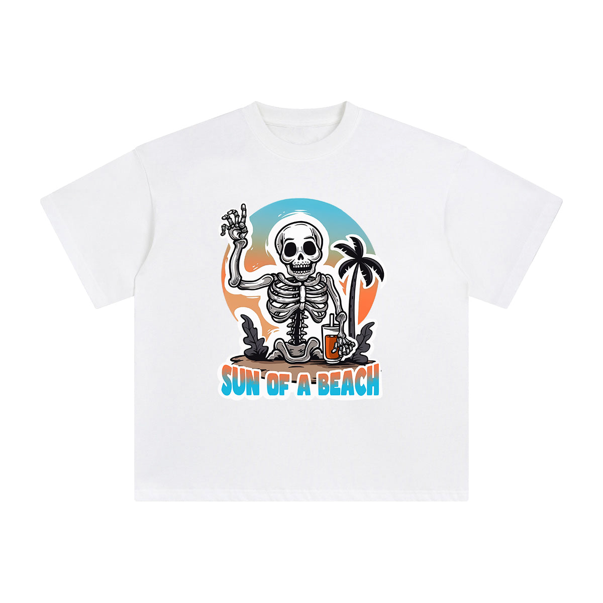 Sun Of A Beach Graphic Tee-INNBLAC Fashion Apparel