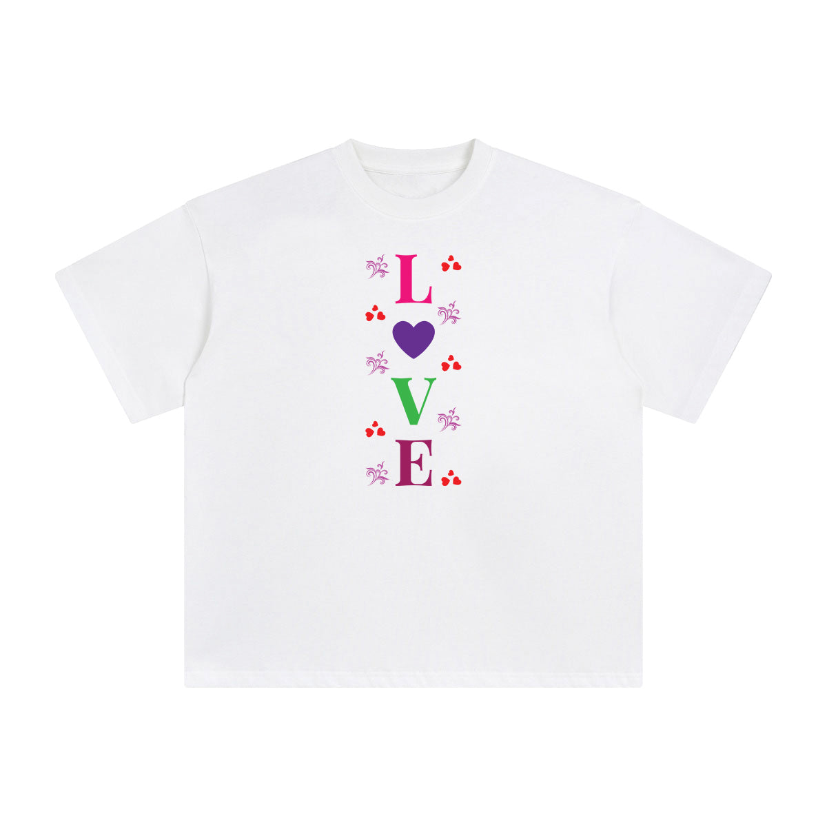 LOVE Aesthetic Graphic Tee-INNBLAC Fashion Apparel