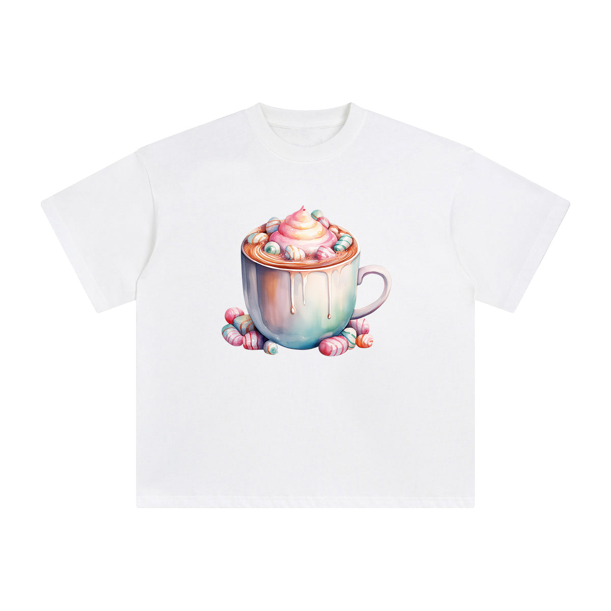 Hot Cocoa Graphic Tee-INNBLAC Fashion Apparel