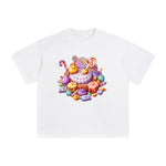 Pastel Candy Graphic Tee-INNBLAC Fashion Apparel