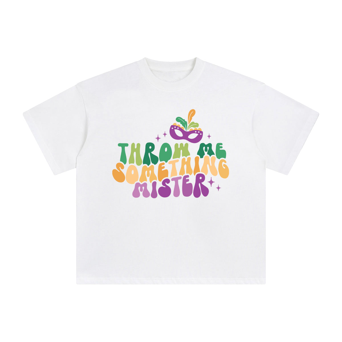 Throm Me Something Mister Graphic Tee-INNBLAC Fashion Apparel