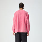 Crew Neck Acid Wash Sweatshirt