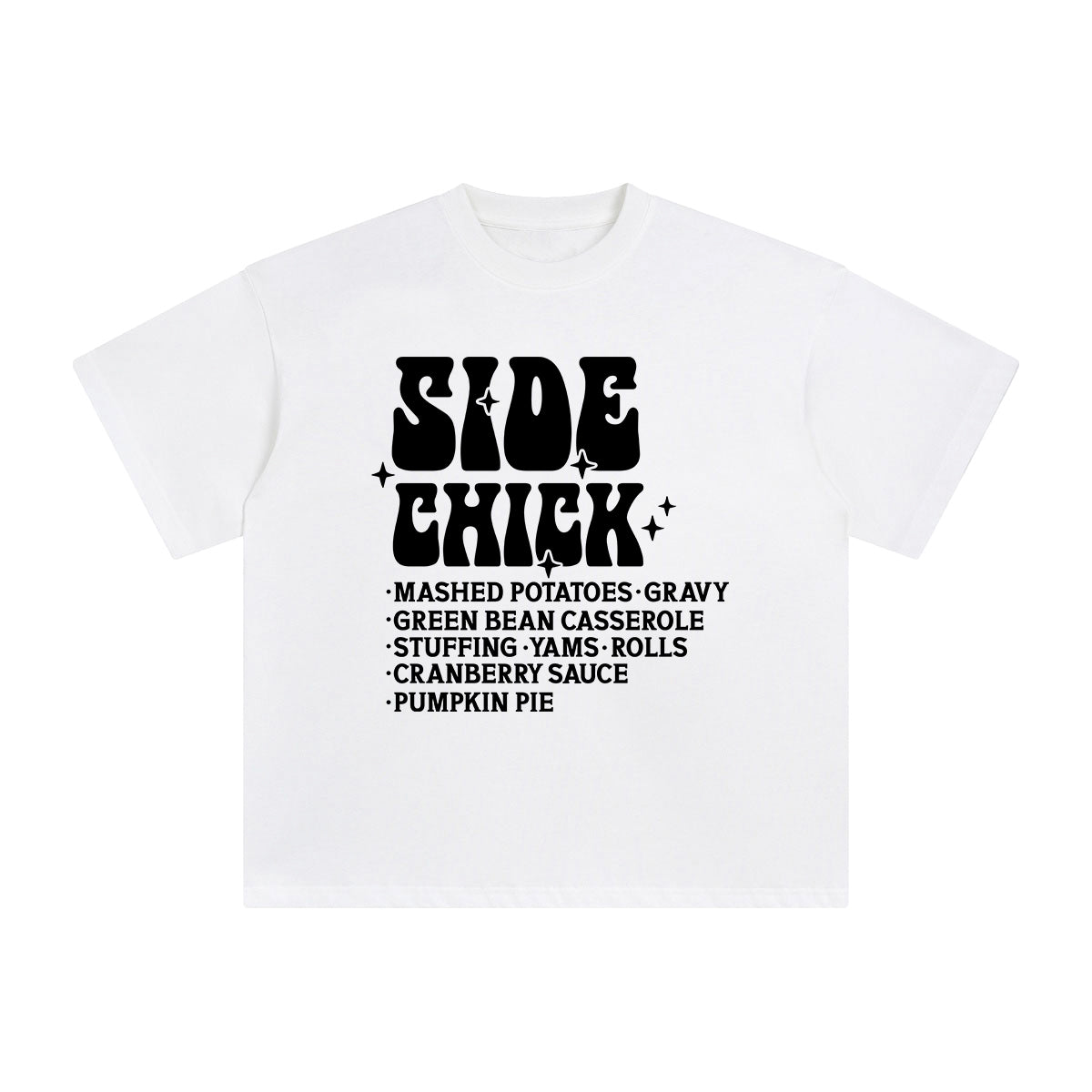 Side Chick Graphic Tee-INNBLAC Fashion Apparel