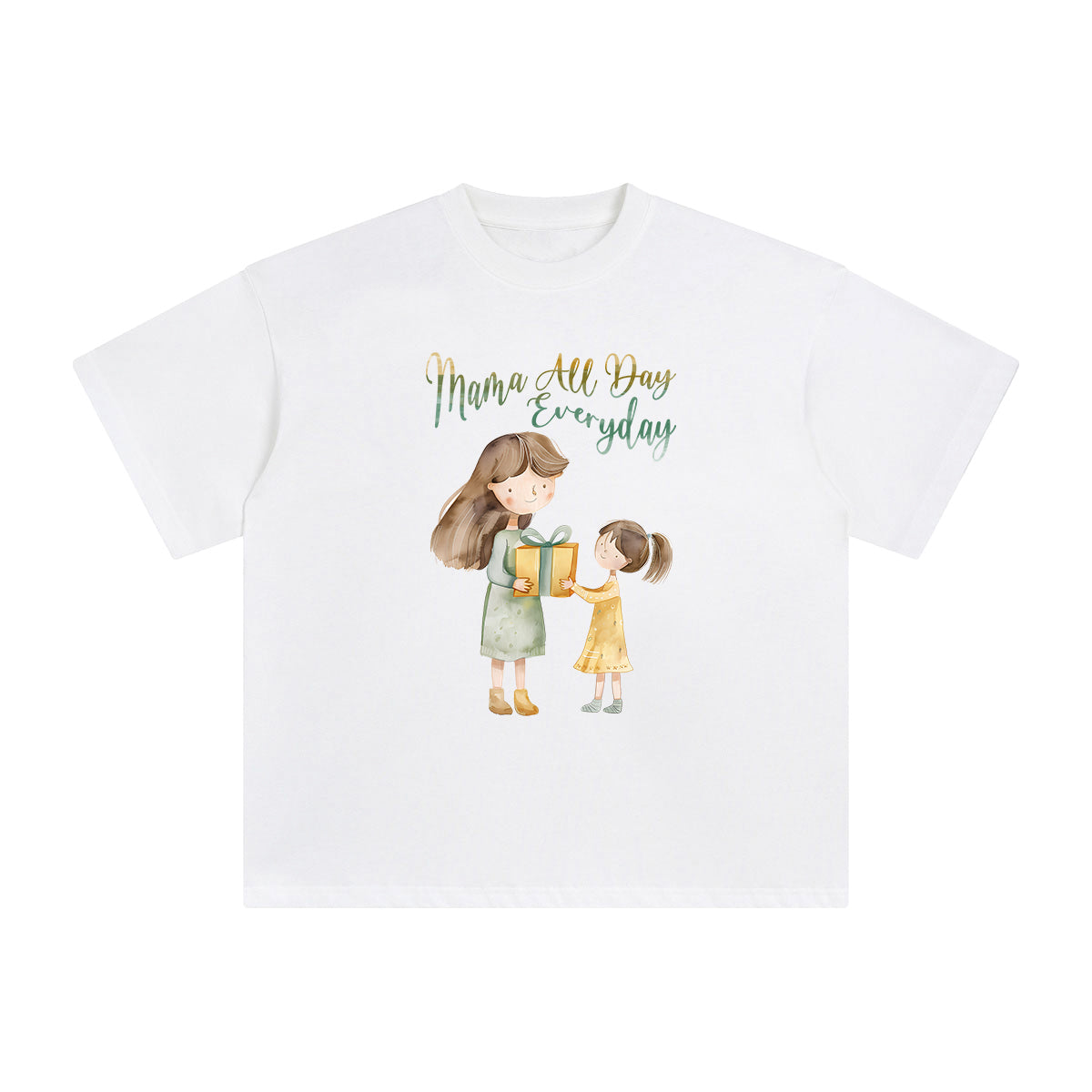 Mama All Day Everyday Graphic Tee-INNBLAC Fashion Apparel