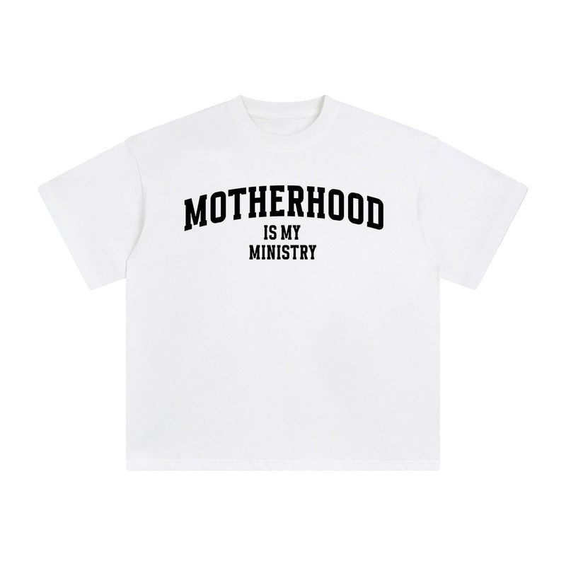 Matherhood Is My Ministry Graphic Tee-INNBLAC Fashion Apparel