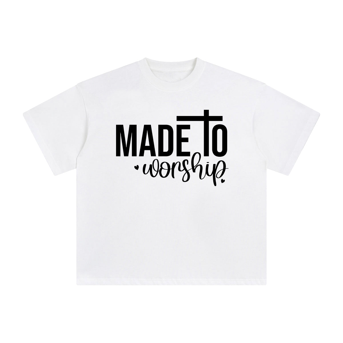 Made To Worship Graphic Tee-INNBLAC Fashion Apparel