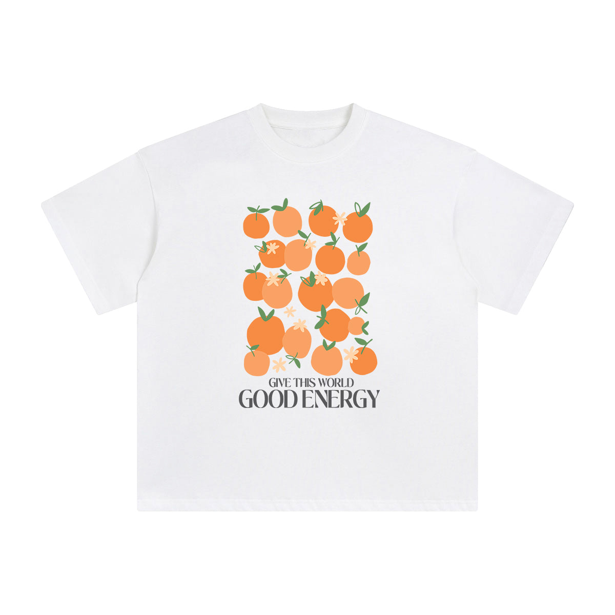 Boho Flower Abstract Graphic Tee-INNBLAC Fashion Apparel