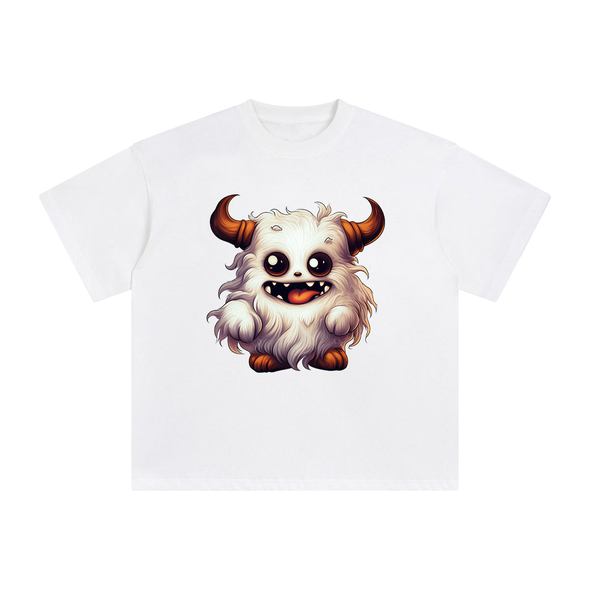 Funny Boo Cow Graphic Tee-INNBLAC Fashion Apparel