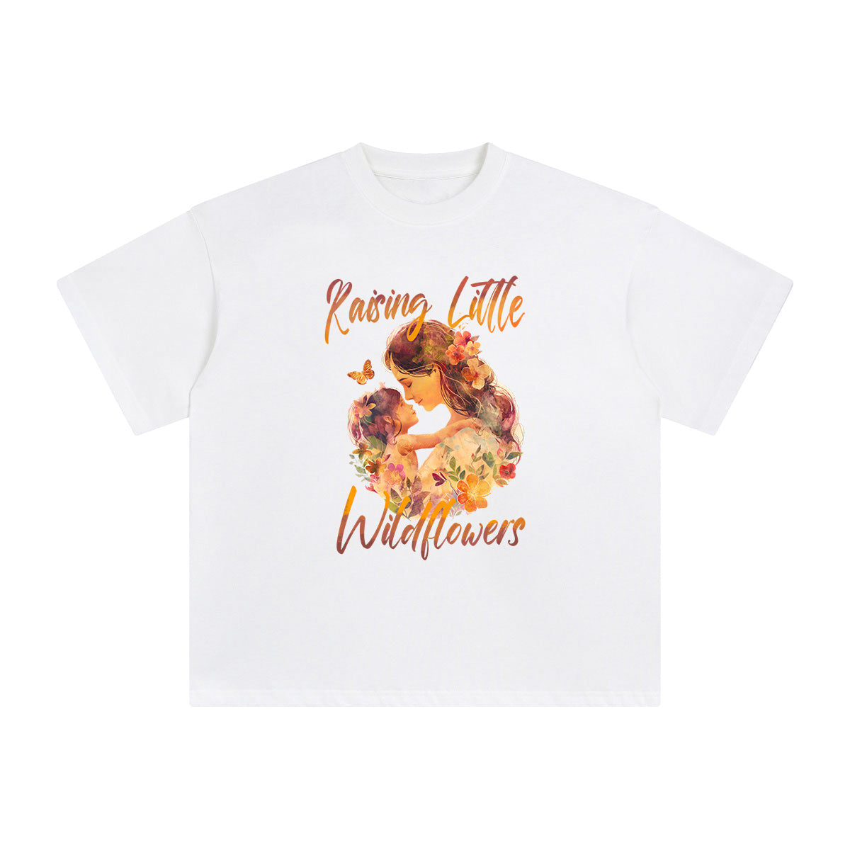 Raising Little Wildflowers Graphic Tee-INNBLAC Fashion Apparel