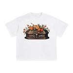Halloween Coffin Graphic Tee-INNBLAC Fashion Apparel