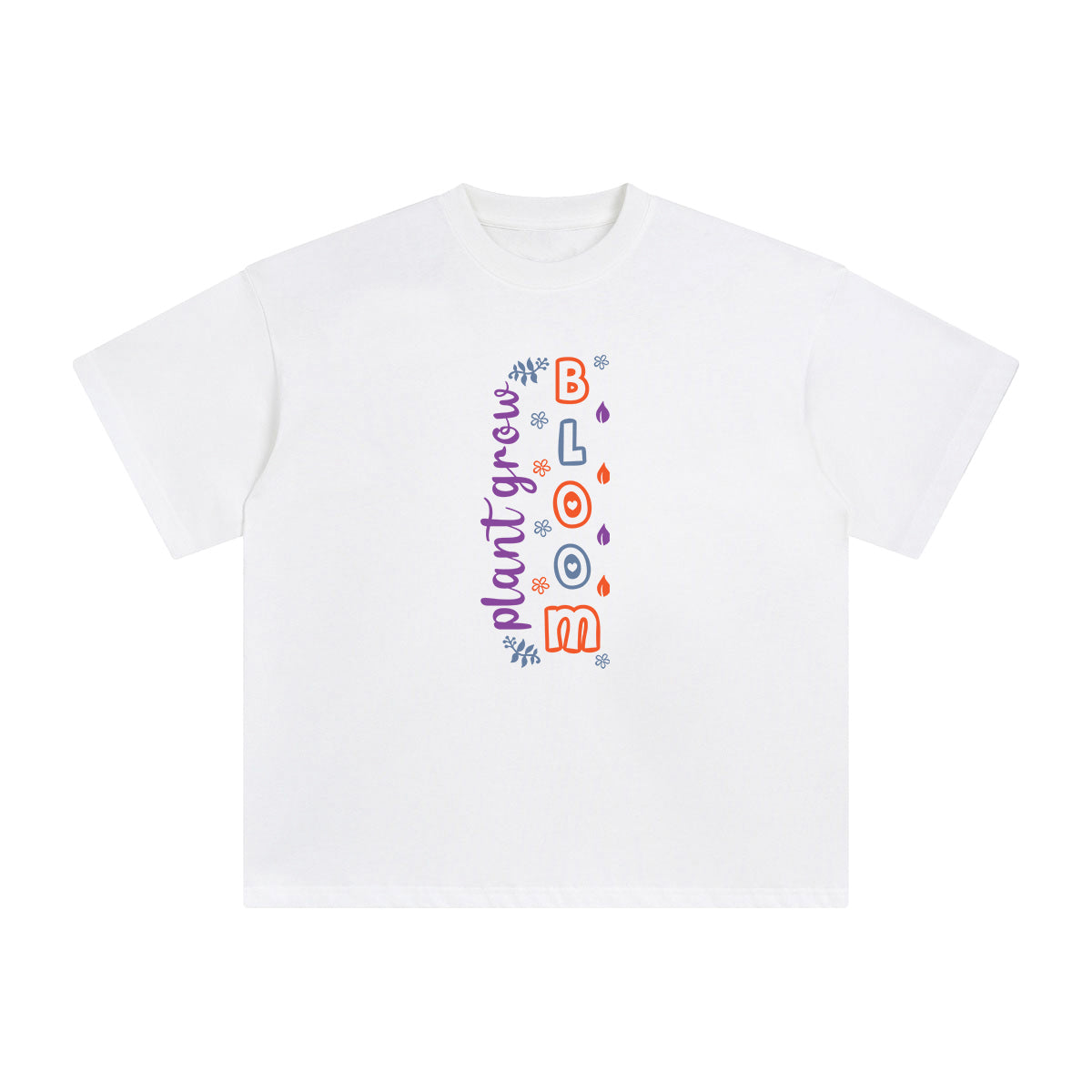 Plant Grow Bloom Aesthetic Graphic Tee-INNBLAC Fashion Apparel