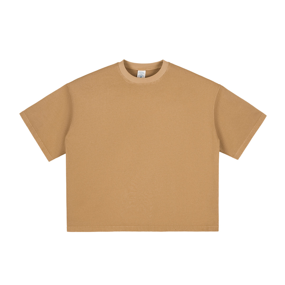 Washed Cotton Boxy T Shirt 7.8oz